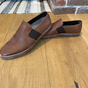 Kenneth Cole Leather Slip-On Loafer Dress Shoes